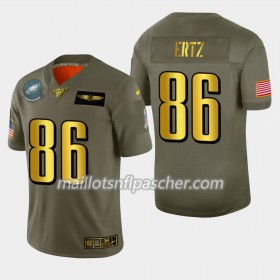 Maillot Philadelphia Eagles Zach Ertz 86 Nike 2019 Salute to Service 100th - Homme